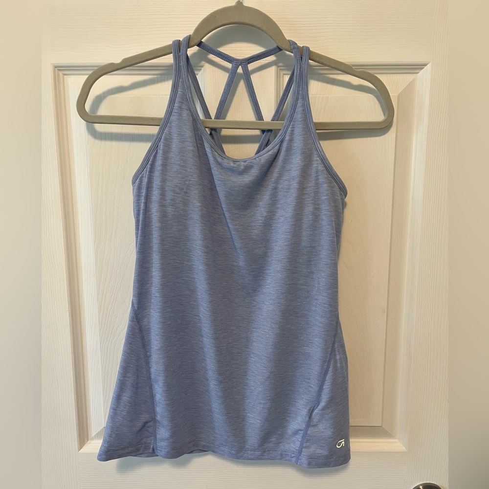 GapFit Breathe Strappy Shelf Tank -XS